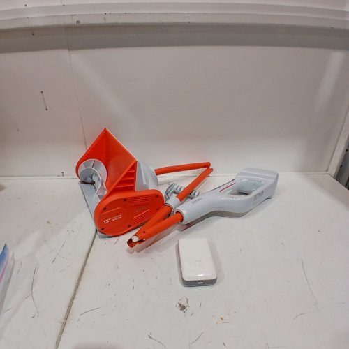 LITHELI U20 LIGHTWEIGHT CORDLESS BATTERY OPERATED SNOW THROWER - 13" - 20V 4AH - ORANGE/WHITE (MODEL: U20SS01-0A110 / EGT090040) image 3