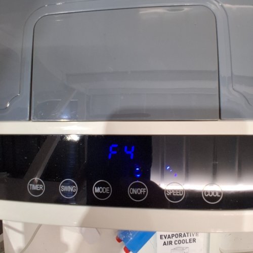 3-in-1 portable 60° oscillating air conditioner/cooler with remote - 6 speeds - 12l - white (MODEL: KYS-30-105Y) image 2