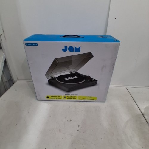 JAM SPUN OUT BLUETOOTH TURNTABLE - BLACK (MODEL: HX-TT400-BK) image 4