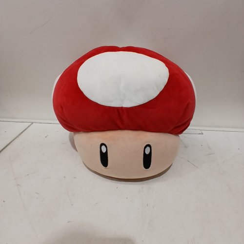 NINTENDO CLUB MOCCHI-MOCCHI TOAD PLUSH - RED AND WHITE image 3