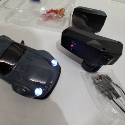 ACAMMZAR RC DRIFT CAR WITH LED LIGHTS - 1:24 SCALE - UP TO 20KM/H - DARK GREY (MODEL: S814) image 2