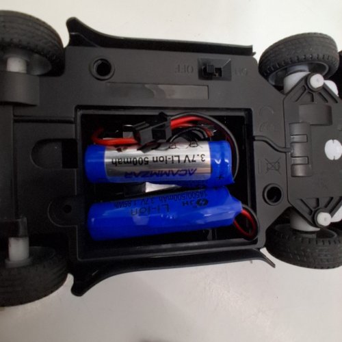 ACAMMZAR RC DRIFT CAR WITH LED LIGHTS - 1:24 SCALE - UP TO 20KM/H - DARK GREY (MODEL: S814) image 3