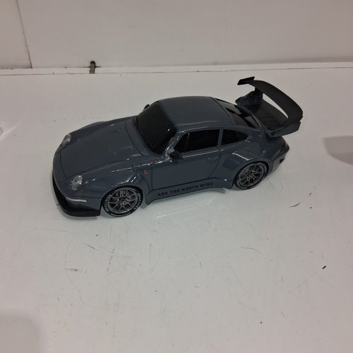 ACAMMZAR RC DRIFT CAR WITH LED LIGHTS - 1:24 SCALE - UP TO 20KM/H - DARK GREY (MODEL: S814) image 7