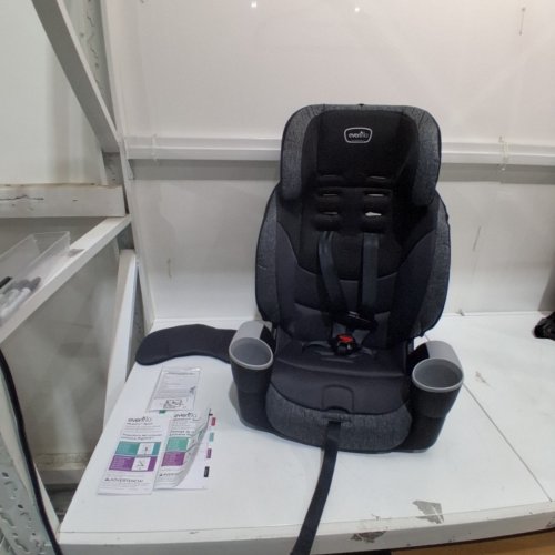 EVENFLO MAESTRO SPORT BOOSTER CAR SEAT - GRANITE -(MODEL: 34912203C) image 3
