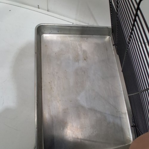2PC NORDICWARE ALUMINUM OVEN CRISP BAKING SHEET WITH TRAY - 21.1" X 15" (MODEL: 35702CTC) image 3