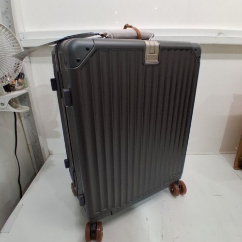 ROPLUS ALUMINIUM FRAME CARRY-ON LUGGAGE WITH SMOOTH JELLY WHEELS - 21" - CHARCOAL (MODEL: 5588B) image 4