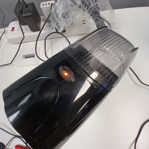 FOLDABLE HAND HANGING IRONING STEAMER MACHINE - 1500W - BLACK (MODEL: DJ.1011) image 3