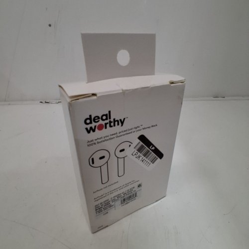 DEALWORTHY EARBUD CASE COVER FOR APPLE AIRPODS (1ST AND 2ND GEN) - CLEAR image 3