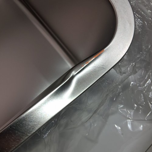 3PK BARTUKE STAINLESS STEEL LITTER BOX - 27.6" X 19.7" X 8" - SILVER image 3