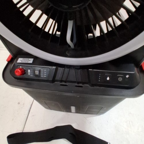 INFINITY X1 SOLAR MISTING FAN - 500LM - BLACK (MODEL: 1985328) image 4