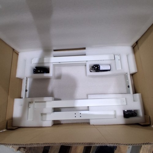 ADJUSTABLE ELECTRIC STANDING DESK - 32" X 20" - MAPLE - (MODEL: S13) image 3