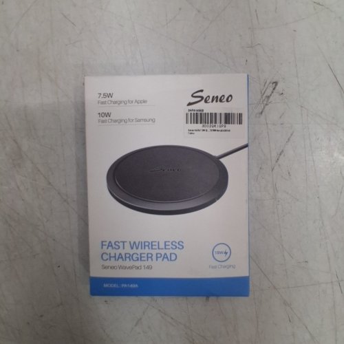 SENEO WAVEPAD FAST WIRELESS CHARGER PAD- 15W - BLACK (MODEL: PA149A) image 4
