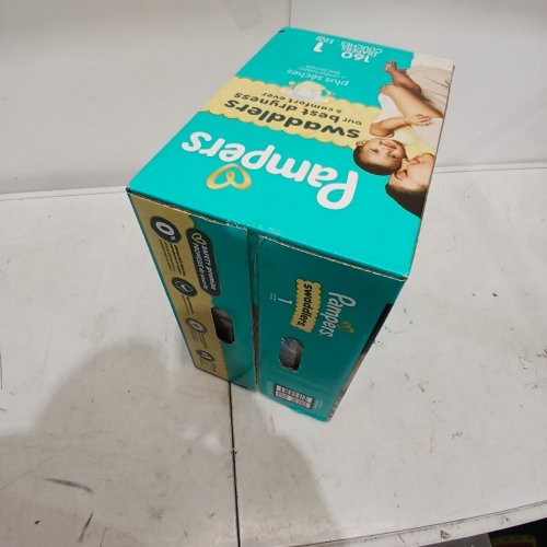 160PK PAMPERS SWADDLERS DIAPERS - SIZE 1 image 3