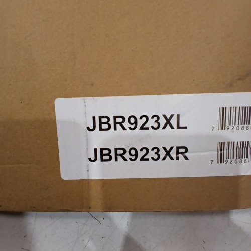 POWERSTOP CARBON CERAMIC BREAK PADS WITH FRONT AND REAR DRILLED AND SLOTTED ROTORS FOR VARIOUS ACURA AND HONDA MODELS - BLACK/SILVER (MODEL: Z23-1336 /JBR923 /JBR1167) image 3