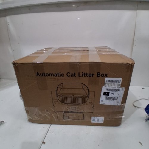 OPEN-TOP AUTOMATIC SELF CLEANING CAT LITTER BOX - WHITE (MODEL: CH-ICB026) image 7