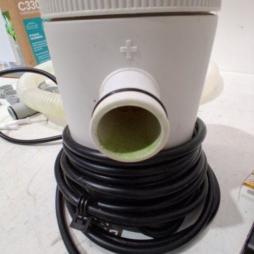INTEX C330 KRYSTAL CLEAR CARTRIDGE FILTER PUMP FOR ABOVE GROUND POOLS - 330GPH - GREY (MODEL: FP601) image 4
