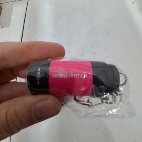 12PC MINI KEYCHAIN POCKET FLASHLIGHTS - ASSORTED COLORS image 3