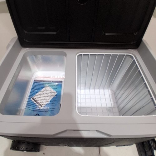 EUHOMY ELECTRIC COOLER PORTABLE FREEZER WITH APP CONTROL - 12V - 53QT(50L) - BLACK (MODEL: CF024-35BL-CAEH) image 4