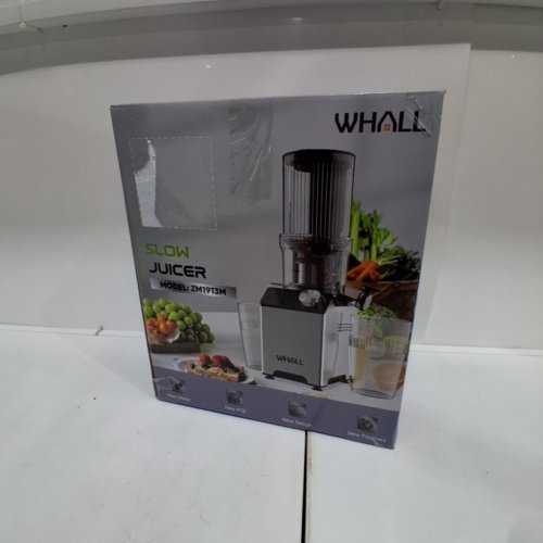 WHUTO COLD PRESS JUICER - 4.35'' WIDE FEED CHUTE, HIGH JUICE YIELD - SILVER/BLACK (MODEL: ZM1913M) image 8