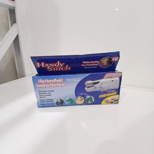 AS SEEN ON TV HANDY STITCH HANDHELD SEWING MACHINE- WHITE (MODEL: CS-101B) image 2