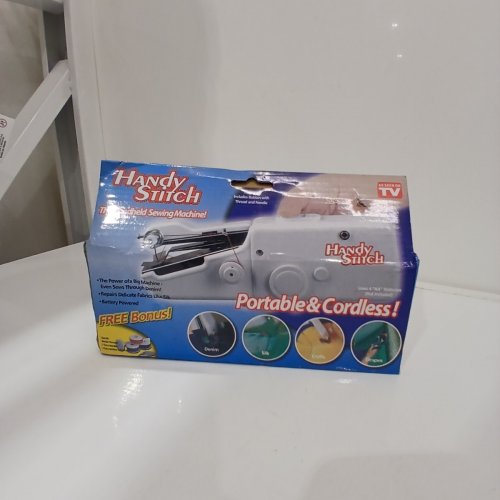 AS SEEN ON TV HANDY STITCH HANDHELD SEWING MACHINE- WHITE (MODEL: CS-101B) image 3