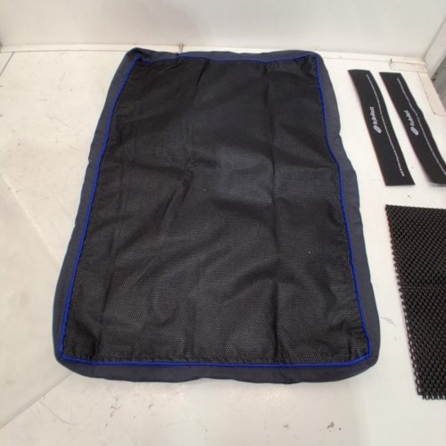 PETSPEMF ROLLIREST OUTDOOR PET MAT COVER - SMALL - FITS Petspemf RollnRest orthopedic PEMF dog bed - BLACK image 3