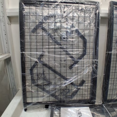 3PK VEVOR WIRE GRID WALL PANELS TOWERS - 1.9FT X 5.4FT - BLACK (MODEL: YD0054-3) image 4