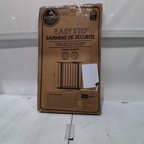 REGALO EASY STEP SAFETY GATE - 29"- 38.5" - WHITE (MODEL: 1160-DS) image 4