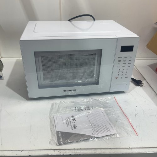 FRIGIDAIRE COUNTERTOP MICROWAVE OVEN - .9CU.FT - WHITE (MODEL:EMW953-WHITE) image 3