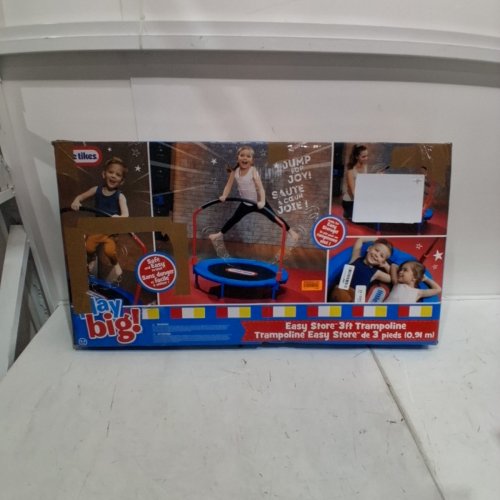 LITTLE TIKES EASY-STORE 3FT KIDS TRAMPOLINE (MODEL: 642265PC) image 7