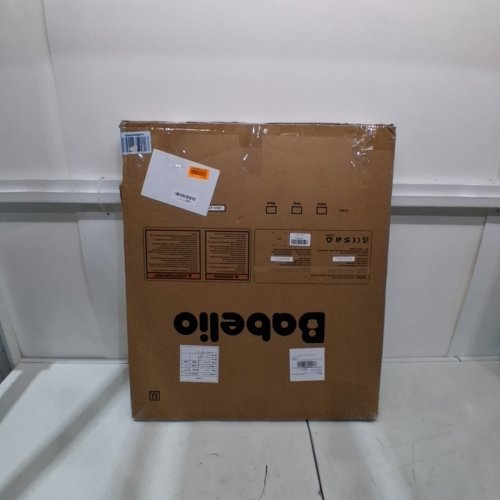 BABELIO 2-IN-1 EASY SWING AUTO CLOSE BABY/DOG GATE FOR STAIRS - 28" X 26" TO 43" - BROWN (MODEL: BEBAM17) image 4
