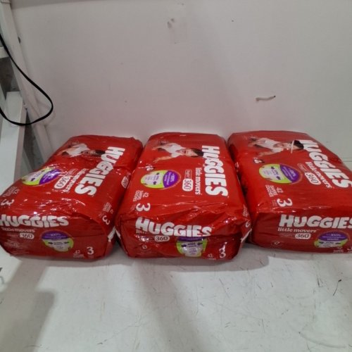 126PK HUGGIES LITTLE MOVERS DISNEY BABY DIAPERS - SIZE 3 (18-28 LBS) image 2