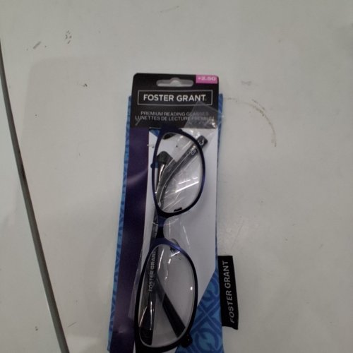 FOSTER GRANT ISA READING GLASSES - MAGNIFICATION +2.50 - NAVY image 3