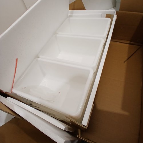 LENNOX HOME FURNITURE 3-TIER TOY STORAGE ORGANIZER WITH 9 PLASTIC BINS - WHITE (MODEL: JWTR-3006 WHITE) image 3