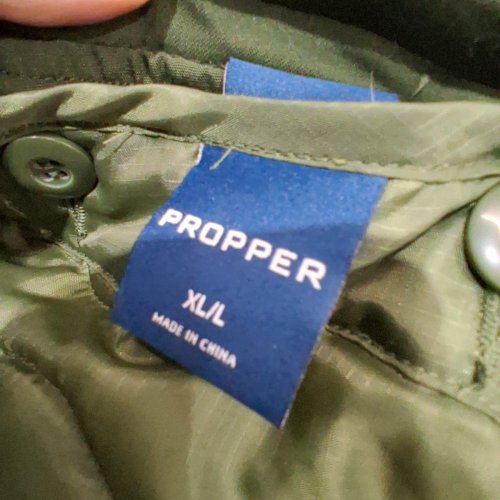 MENS PROPPER M65 FIELD COAT WITH REMOVABLE LINER - EXTRA LARGE - OLIVE (ITEM: F548509330XL3) image 6