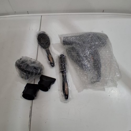 6PC REALAIR ELECTRIC HAIR DRYER WITH DIFFUSER - 1875W - BLACK image 3