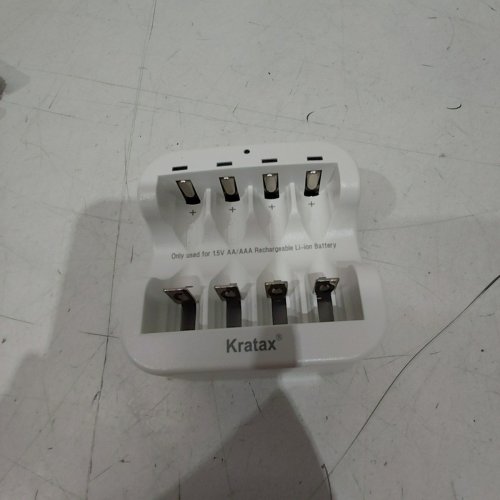 KRATAX RECHARGEABLE AA BATTERIES WITH 8 BATTERIES - 1.5V - WHITE image 3