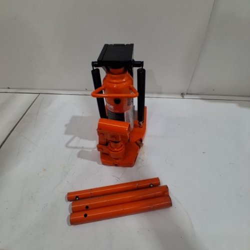 HYDRAULIC TOE MACHINE JACK - 5 TON LIFT CAPACITY - ORANGE (MODEL: 107A-0025-00-00) image 3