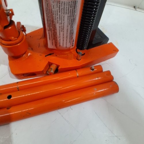HYDRAULIC TOE MACHINE JACK - 5 TON LIFT CAPACITY - ORANGE (MODEL: 107A-0025-00-00) image 5