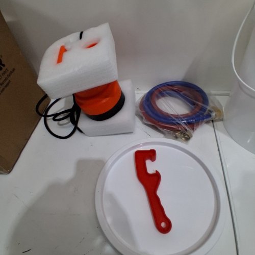VEVOR TANKLESS WATER HEATER FLUSHING KIT - 5 GALLON PAIL 1/3HP - MULTICOLOR image 3