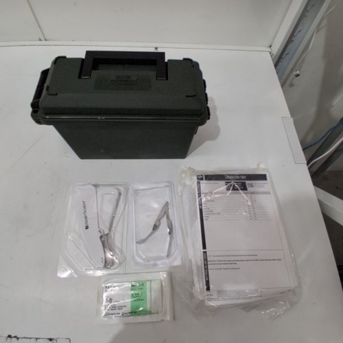 5PC MTM CASE-GARD UTILITY MEDICAL SUPPLY KIT - GREEN image 3