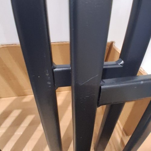 ZINUS METAL BOX SPRING FRAME WITH COVER - KING - BLACK (MODEL: ZU-ABS-5KS) image 3