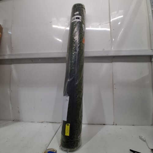 DIAMOND-PLATE RUBBER GARAGE FLOORING ROLL - 3MM THICK/ 4FT X 8FT - BLACK (MODEL: GW3013WILLOW4X15) image 2