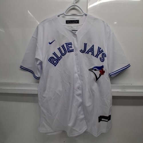 UNISEX ADULT NIKE TORONTO BLUE JAYS #22 "CLEMENT" BASEBALL JERSEY - XXL - WHITE/BLUE image 2