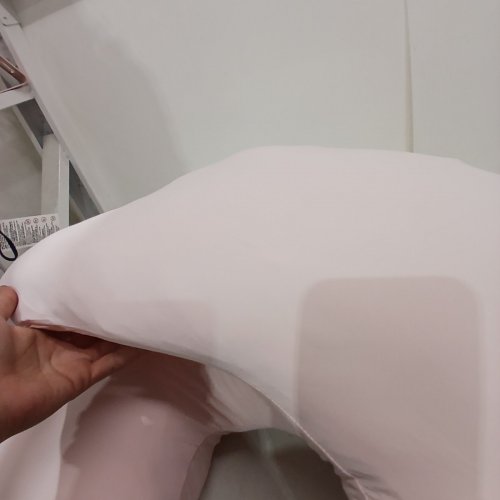 MELLOW SOFT BODY ALIGN COOLING PILLOW - 44" X 14" - PINK image 3