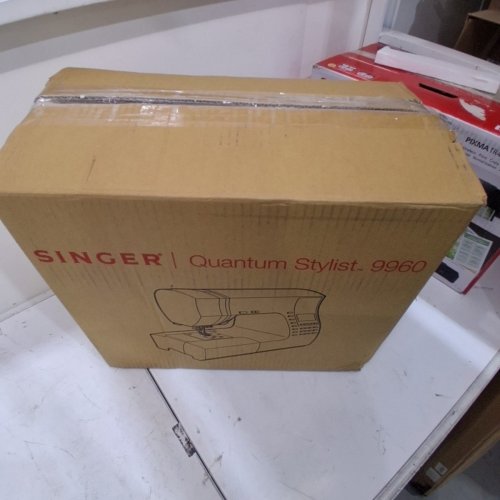 SINGER QUANTUM STYLIST 9960 COMPUTERIZED SEWING MACHINE WITH LED LIGHT - 600 BUILT-IN STITCHES - WHITE (MODEL: 9960) image 8