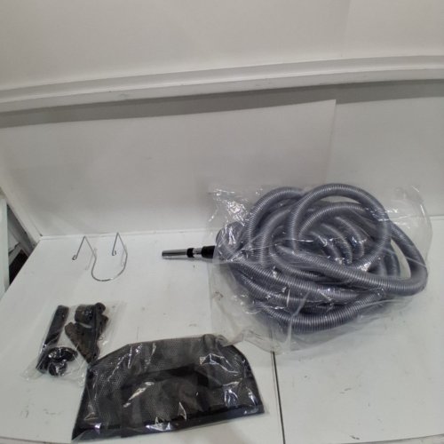 OVO CENTRAL VACUUM ATTACHMENT KIT WITH HOSE - 40FT - GREY (MODEL: KIT-LV40S) image 2