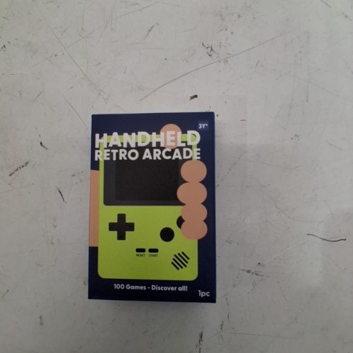 J'ADORE HANDHELD RETRO ARCADE GAME - 100 GAMES - 3.1" X 4.7" - AVOCADO GREEN (MODEL: 851780) image 2