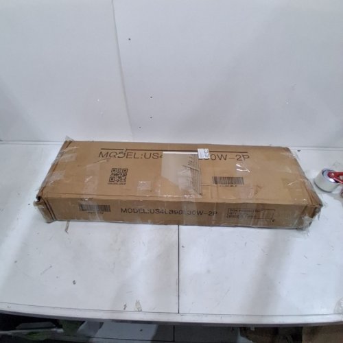 2PK 4-TIER STEEL GARAGE SHELVING UNIT - 54" X 36 X 14" - BLACK (MODEL:US4LB90L30W-2P) image 7