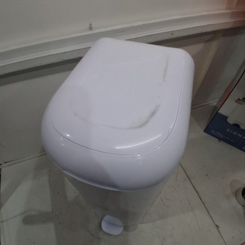 DIAPER GENIE SIGNATURE PLATINUM DIAPER PAIL - 32.9" - WHITE image 3